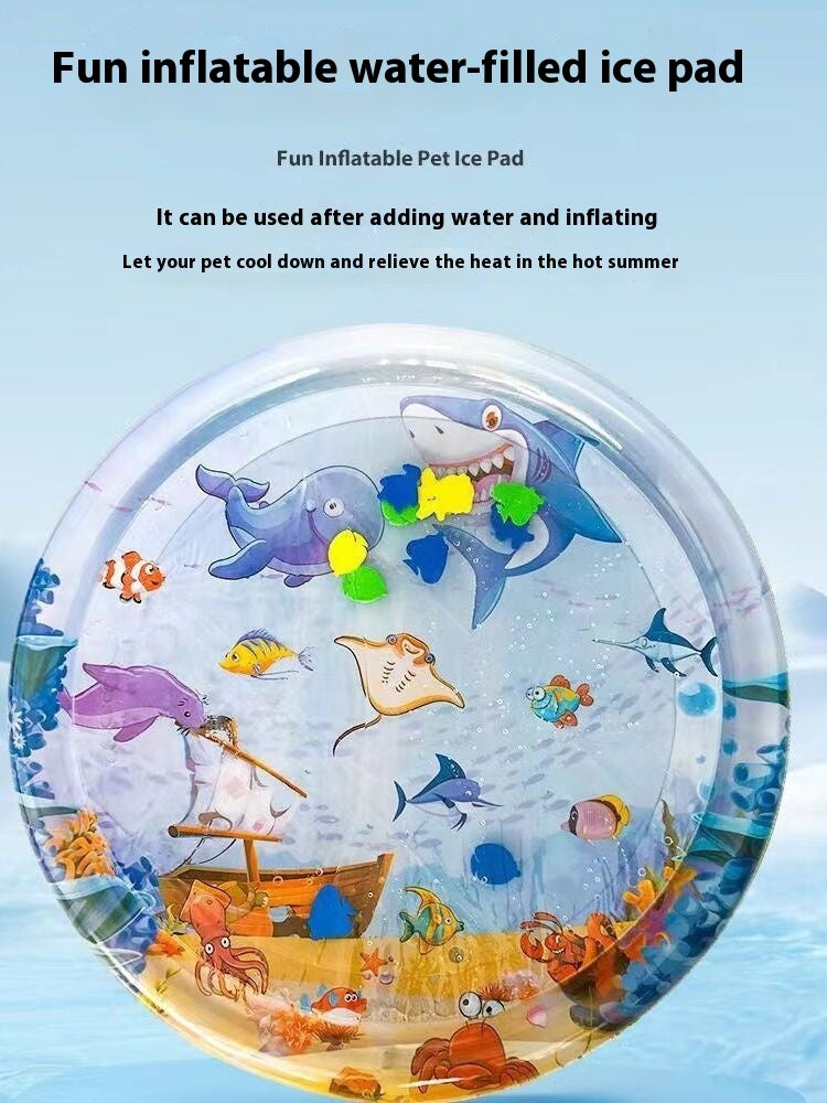 Summer Cooling Pet Bed – Ice Pad Mat for Dogs & Cats