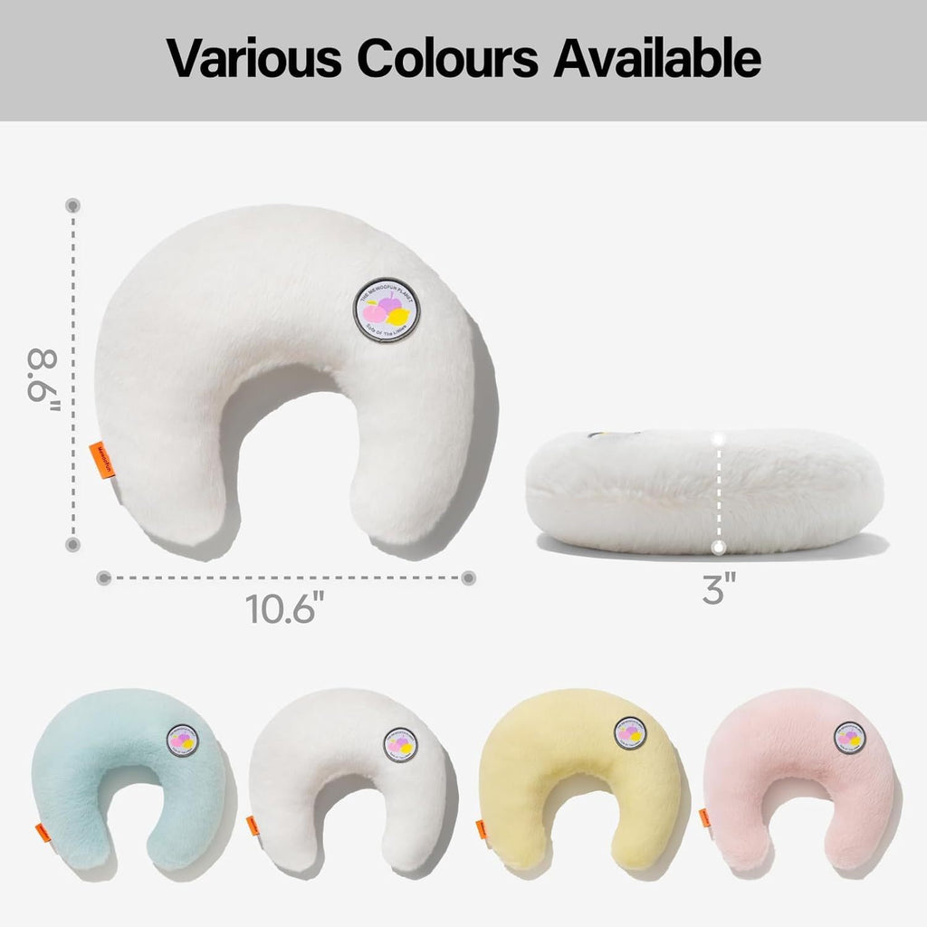 MEWOOFUN U-Shaped Orthopedic Pet Pillow – Cat & Puppy Support Cushion