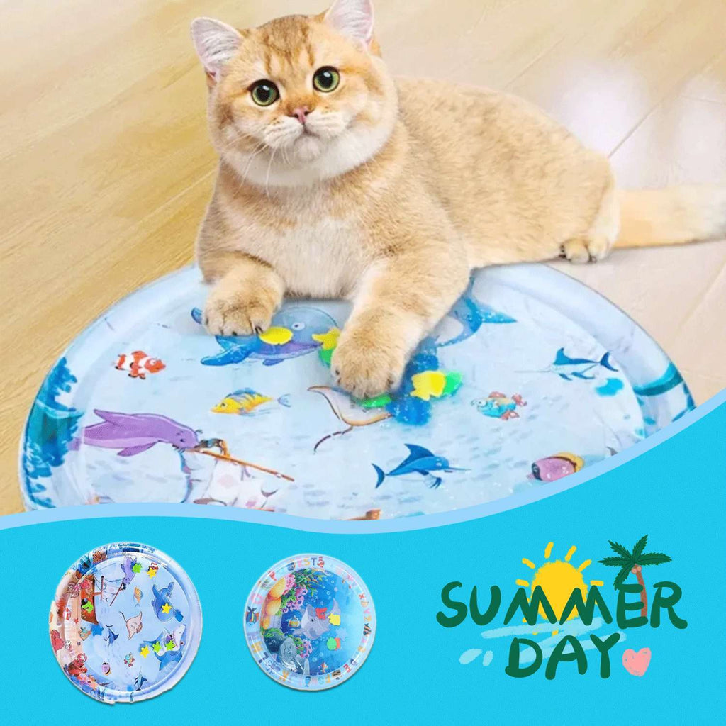 Summer Cooling Pet Bed – Ice Pad Mat for Dogs & Cats